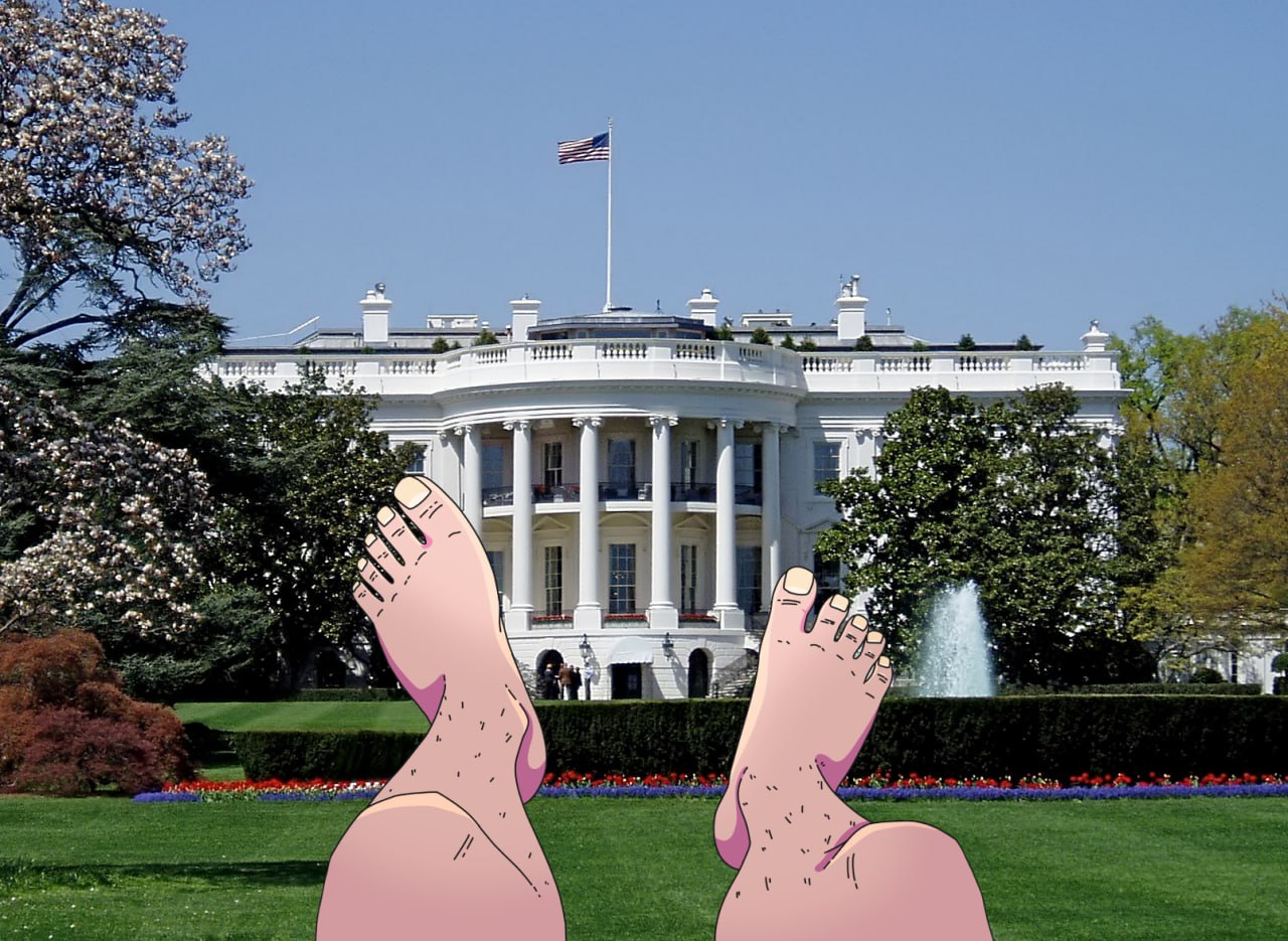 FEET at the White House